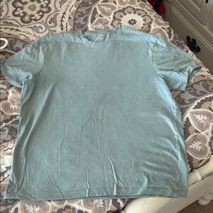 J Crew Light Blue Men's Crew Neck T-Shirt